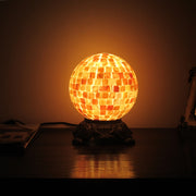 Chloe Lighting CH3CD28CC08-TL1 Shelley Mosaic 1 Light Dark Bronze Accent Lamp 8