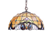 Chloe Lighting CH3T083AV16-DH2 Anna Victorian 2 Light Dark Bronze Ceiling Pendant 16`` Wide
