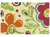 Jellybean Fab Floral Indoor & Outdoor Rug