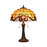 Chloe Lighting CH3T083AV16-TL2 Anna Victorian 2 Light Tiffany-Style Dark Bronze Table Lamp 16" Wide