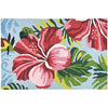 Jellybean Hibiscus Garden Indoor & Outdoor Rug
