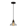 Chloe Lighting CH6D802RB08-DP1 Cadman Industrial 1 Light Oil Rubbed Bronze Ceiling Pendant 8`` Wide