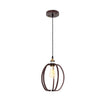 Chloe Lighting CH6D810RB08-DP1 Cerdic Industrial 1 Light Oil Rubbed Bronze Ceiling Pendant 8`` Wide