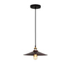 Chloe Lighting CH6D817RB14-DP1 Coenburg Industrial 1 Light Oil Rubbed Bronze Ceiling Pendant 14`` Wide