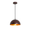 Chloe Lighting CH6D820RB12-DP1 Covington Industrial 1 Light Oil Rubbed Bronze Ceiling Pendant 12`` Wide