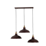 Chloe Lighting CH6D886RB14-IL3 Eadred Industrial 3 Light Oil Rubbed Bronze Island Pendant 14`` Wide