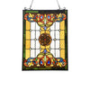 Chloe Lighting CH3P355AV25-GPN Billie Tiffany-Style Victorian Design Window Panel 18`` X 25``