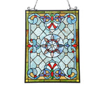 Chloe Lighting CH3P381VB25-GPN Anelisa Tiffany-Style Victorian Design Window Panel 18`` X 25``