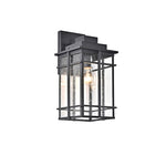 Chloe Lighting CH2S211BK14-OD1 Kenneth Transitional 1 Light Textured Black Outdoor Wall Sconce 14`` Height