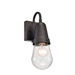 Chloe Lighting CH2S297RB13-OD1 Jeffree Transitional 1 Light Rubbed Bronze Outdoor Wall Sconce 13`` Height