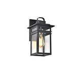 Chloe Lighting CH2S299BK13-OD1 Brian Transitional 1 Light Textured Black Outdoor Wall Sconce 13`` Height