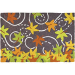 Jellybean Falling Leaves Indoor & Outdoor Rug