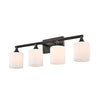 Chloe Lighting CH2S121RB29-BL4 Jane Contemporary 4 Light Rubbed Bronze Bath Vanity Fixture 29`` Width