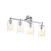 Chloe Lighting CH2R127CM28-BL4 Joyce Contemporary 4 Light Chrome Bath Vanity Fixture 28`` Width