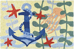 Jellybean Underwater Anchor Indoor & Outdoor Rug