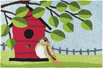 Jellybean Birdhouse Perch Indoor & Outdoor Rug