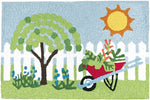 Jellybean Spring Gardening Indoor & Outdoor Rug