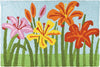 Jellybean Day Lillies Indoor & Outdoor Rug
