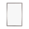 Chloe`s Reflection Chrome Finish Rectangular Framed Wall Mirror 33`` Height