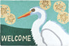 Jellybean Egret And Sand Dollars Indoor & Outdoor Rug