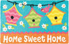Birdhouses “Home Sweet Home” Rug – Indoor/Outdoor 20×30