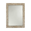 Chloe Lighting CH8M003LM32-FRT Reflection Seashell Finish Rectangular Framed Wall Mirror 32`` Height