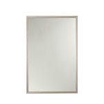 Chloe`s Reflection Silver Finish Rectangular Framed Wall Mirror 33`` Height