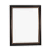 Chloe`s Reflection Black Walnut Finish Framed Wall Mirror 35`` Height