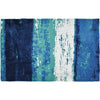 Sky Blue Indoor Rug – Modern Accent Carpet for Living Room or Bedroom