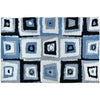 Jellybean Mid Century Blues Indoor Only Rug