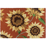 Jellybean Provence Sunflowers Indoor & Outdoor Rug