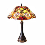 Chloe Lighting CH1T579AV16-TL2 Yasmin Victorian Stained Glass Table Lamp 22" Height