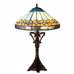 Chloe Lighting CH1T588BM18-TL2 Nicholas Tiffany-style Mission Stained Glass Table Lamp 25" Height
