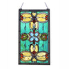 Chloe Lighting CH1P229TV26-GPN Jenice Tiffany-Style Victorian Stained-Glass Window Panel 26`` Height