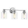 Chloe Lighting CH2R119CM23-BL3 Karson Transitional 3 Light Chrome Bath Vanity Fixture 23`` Wide