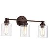 Chloe Lighting CH2R119RB23-BL3 Karson Transitional 3 Light Oil Rubbed Bronze Bath Vanity Fixture 23`` Wide