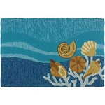 Jellybean Shells & White Coral Indoor & Outdoor Rug
