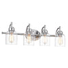 Chloe Lighting CH2R147CM30-BL4 Adair Transitional 4 Light Chrome Bath Vanity Fixture 30`` Wide