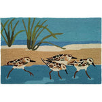 Jellybean Oceanside Sandpipers Indoor Only Rug