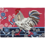 Jellybean Patriotic Rooster Indoor Only Rug