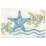 Jellybean Ocean Tide Starfish Indoor Only Rug