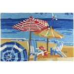 Jellybean Day at the Beach Indoor Only Rug