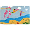 Jellybean Beach Togs Indoor & Outdoor Rug