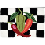 Jellybean Checkered Peppers Indoor & Outdoor Rug