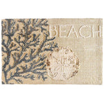 Jellybean Beach Sand Dollar Indoor Only Rug