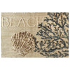 Jellybean Beach Clam Shell Indoor Only Rug