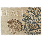 Jellybean Beach Clam Shell Indoor Only Rug