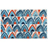 Homefires Ocean Vibe Indoor Rug – Coastal-Inspired, Soft & Stylish Rug for Living Room, Bedroom, or Entryway with Tranquil Ocean Design