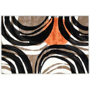 Jellybean Makeba Indoor Rug – Bold Artistic Design, Soft & Durable, Easy to Clean Accent Rug for Living Room, Bedroom & Entryway Decor