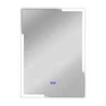 Chloe Lighting CH9M003BL28-VRT Luminosity Back Lit Rectangular Touch Screen Led Mirror 3 Color Temperatures 3000k-6000k 28`` Height